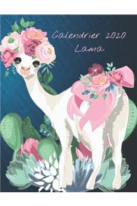 Calendrier 2020 Lama