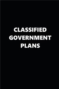 2020 Weekly Planner Funny Humorous Classified Government Plans 134 Pages