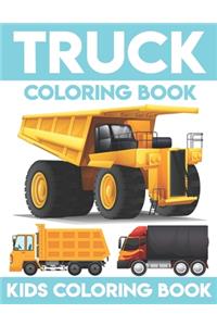 Truck Coloring Book