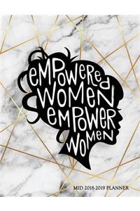 Empowered Women Empower Women Mid 2018-2019 Planner
