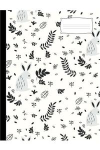 Scandinavian Rabbit Notebook