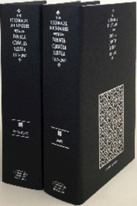 Historical Boundaries Between Bosnia, Croatia, Serbia 2 Volume Hardback and Sheet Map, Folded Set