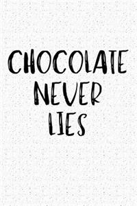 Chocolate Never Lies