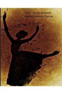 2019 - 2020 18 Month Weekly & Monthly Planner