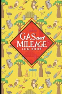 Gas & Mileage Log Book