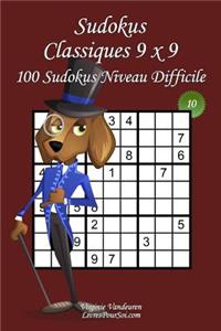 Sudokus Classiques 9 x 9 - Niveau Difficile - N°10