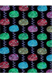 My Big Fat Journal Notebook Abstract Sketchy Trees Pattern 7