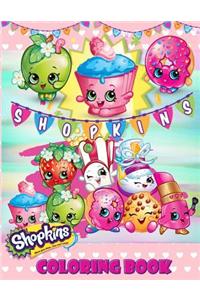 Shopkins Coloring Book: For Kids (Ages 3-10)