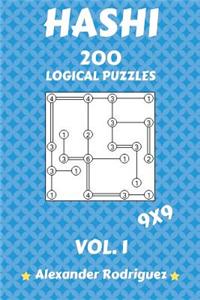 Hashi logical Puzzles 9x9 - 200 vol. 1