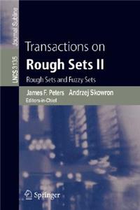 Transactions on Rough Sets II