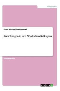 Rutschungen in den Nördlichen Kalkalpen