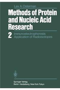 Methods of Protein and Nucleic Acid Research