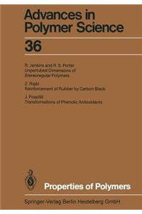 Advances in Polymer Science