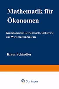 Mathematik Fur Okonomen: Grundlagen Fur Betriebswirte, Volkswirte Und Wirtschaftsingenieure