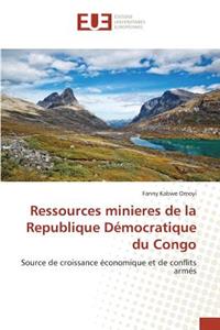 Ressources Minieres de la Republique Démocratique Du Congo
