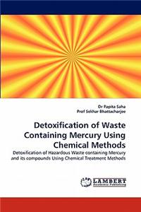 Detoxification of Waste Containing Mercury Using Chemical Methods