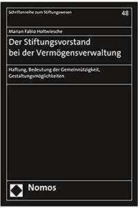 Der Stiftungsvorstand Bei Der Vermogensverwaltung