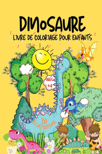 Livre de coloriage de dinosaures pour les enfants