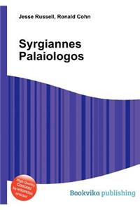 Syrgiannes Palaiologos