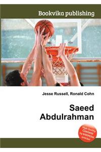 Saeed Abdulrahman