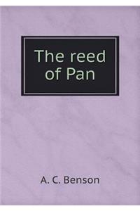 The reed of Pan