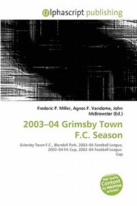 2003-04 Grimsby Town F.C. Season
