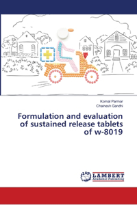 Formulation and evaluation of sustained release tablets of w-8019