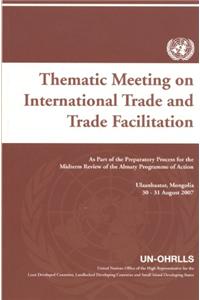 Thematic Meeting on International Trade and Trade Facilitation