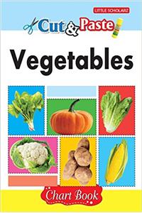 Cut & Paste - Vegetables (Chart Book)