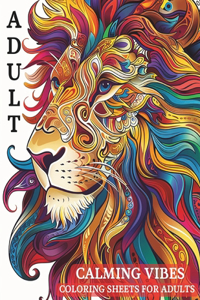 Coloring sheets for adults