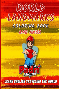 World Landmarks Coloring Book