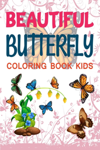 Beautiful Butterfly Coloring Book Kids