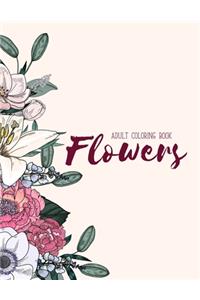 Flowers Coloring Book