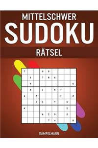 Mittelschwer Sudoku Rätsel