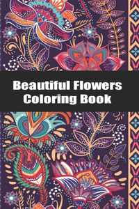 Beautiful Flowers Coloring Book