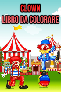 Clown Libro da Colorare
