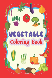 Vegetable Coloring Book