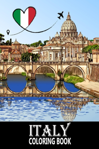 Italy Coloring Book