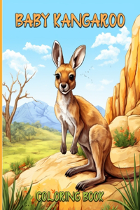 Baby Kangaroo Coloring Book