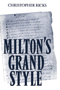 Milton's Grand Style