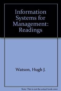 Information Systems for Management