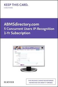 Abmsdirectory.com 5 Concurrent Users - IP Recognition 1-Yr Sub