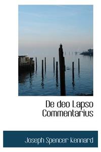 de Deo Lapso Commentarius