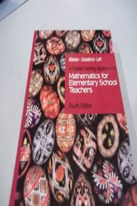 A Problem Solving Approach To Mathematics School Teachers ; 4 /E 199