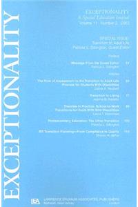 Transition To Adult Life