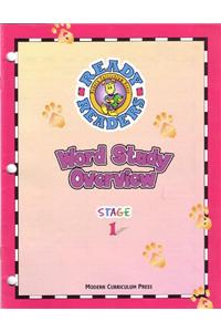 Ready Readers, Stage 1, Word Study Overview
