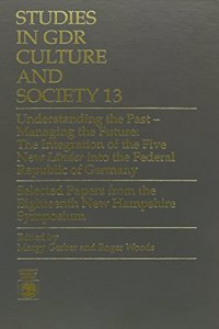 Studies in GDR Culture and Society 13