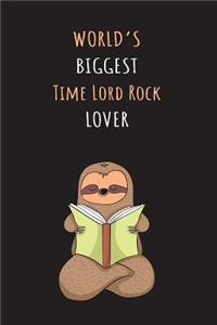 World's Biggest Time Lord Rock Lover