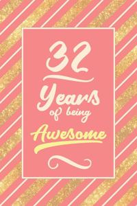 32nd Birthday Journal