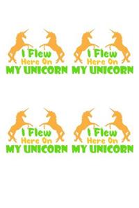 I Flew Here On My Unicorn